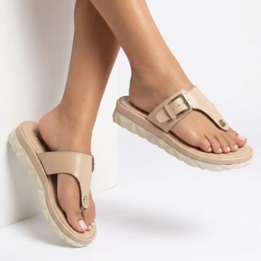 MA1 Sandalias para dama pata de gallo suela gruesa