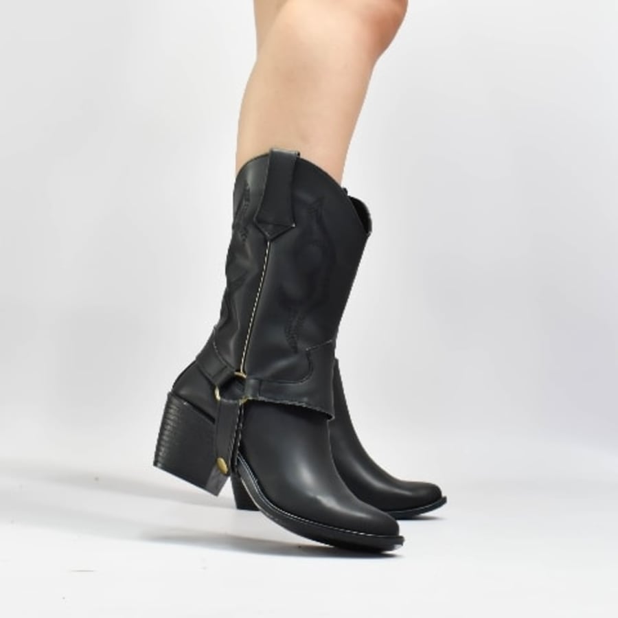 RU9761 Botas para dama doble proposito tipo vaquera