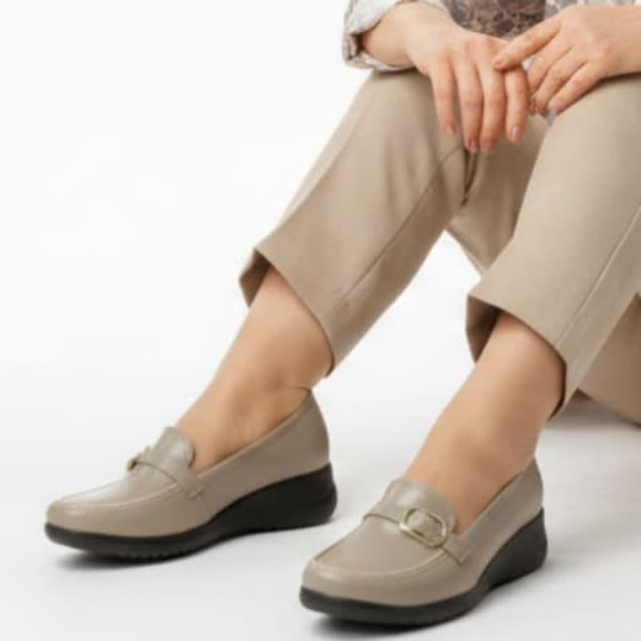 MAR6038 mocasin para dama con herraje suela comoda