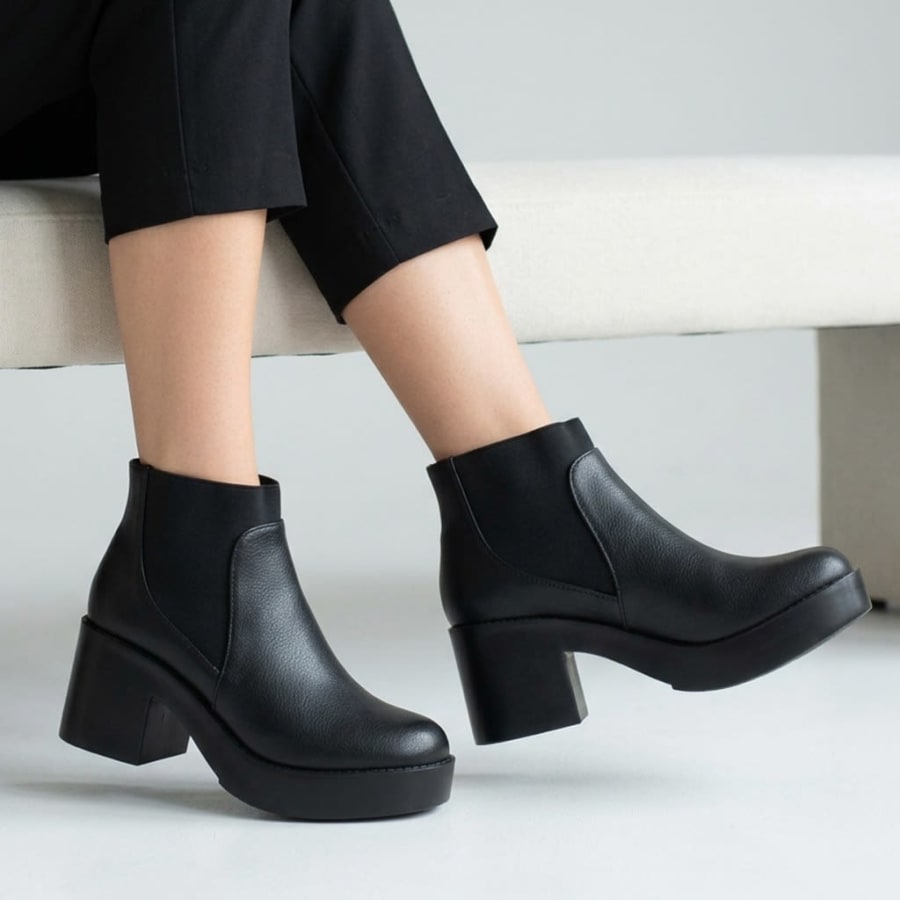 DD65381 Botin para dama con excelente calidad tacon de 6 cm de alto