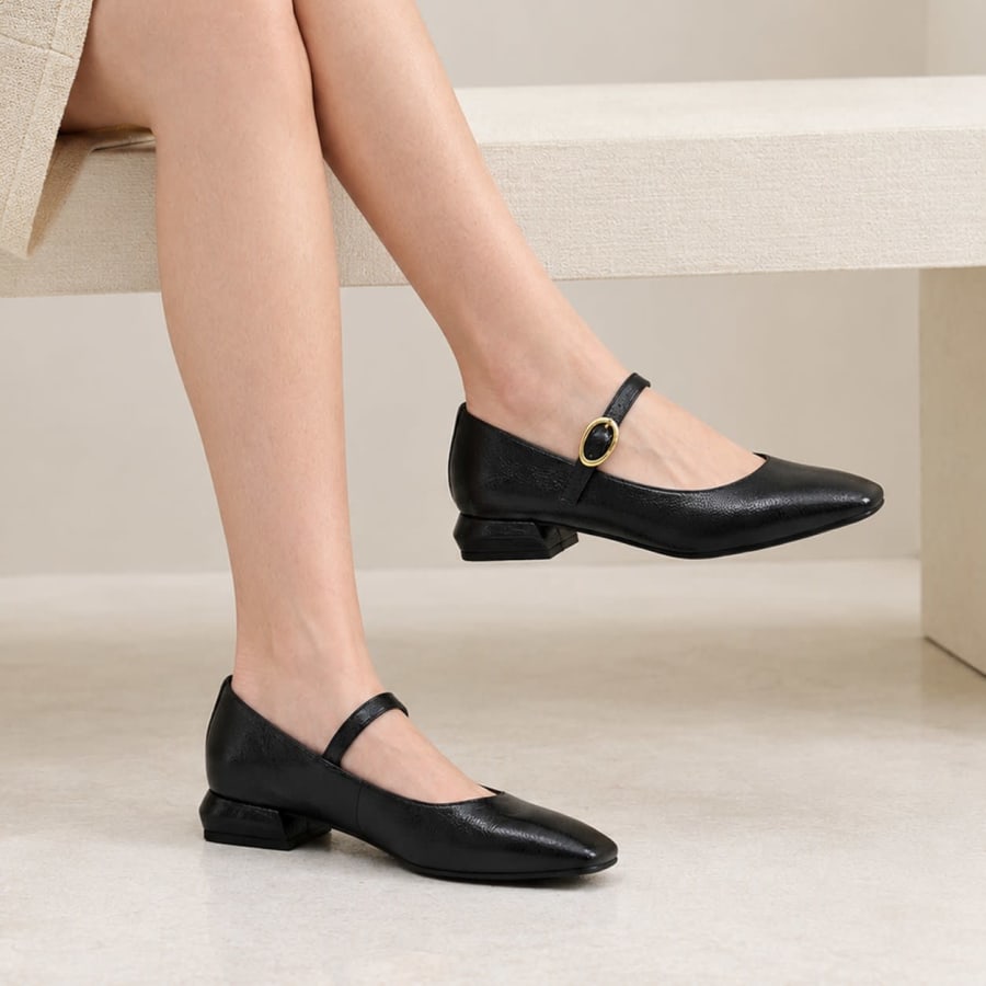 OYYI200 Valerina para dama tacon 2.5 cm confort muy comoda